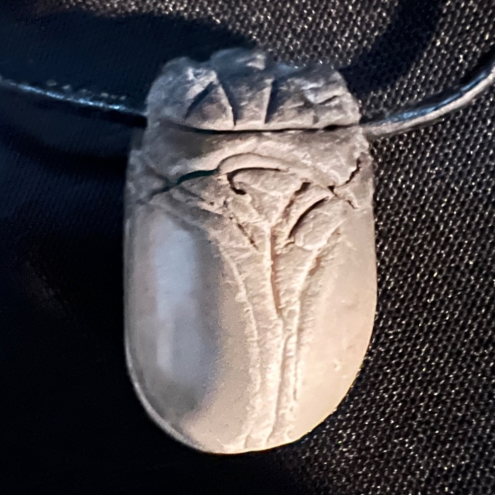 Handmade Scarab Neckace